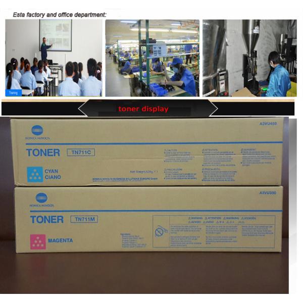 A3VU130 TN711K Black Toner Cartridge Konica Minolta Bizhub C654 C754e