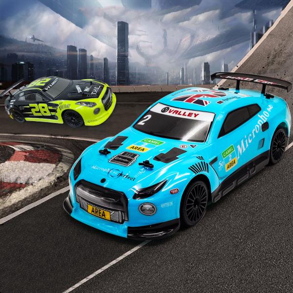 1 14 Ratio LED Light Remote Control Drift Car Electric Four-Wheel Drive Racing Car