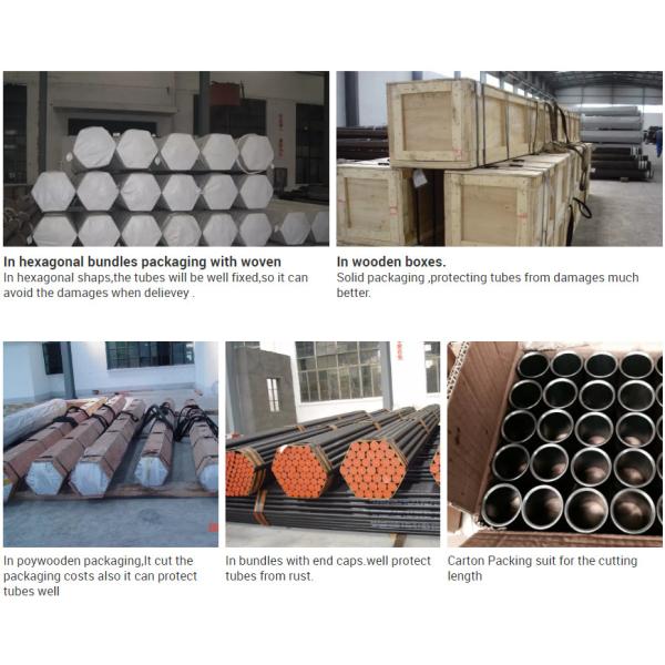 Tuberías de acero de capa que fosfatan negras de la alta precisión DIN2391 para los sistemas hydráulicos