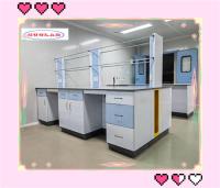 ODM Química Banco de laboratório de laboratório Estação de trabalho de inserção Alumínio liga manobra de aço