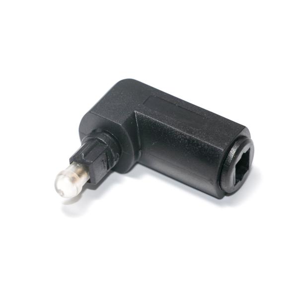 Аксессуары стекловолокна ТВ DVD мужчина 90 градусов к разъем-розетке