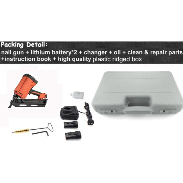 Powerful and Compact Cordless Gas Powered Framing Nail Gun for Max Nail Length 3 1/2in