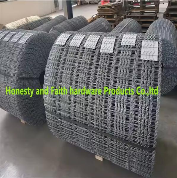 Hot Dipped Galvanized Steel Wire Mesh for Offshore Reinforcement Welded Oil Gas Concrete Weight Coating Pipe