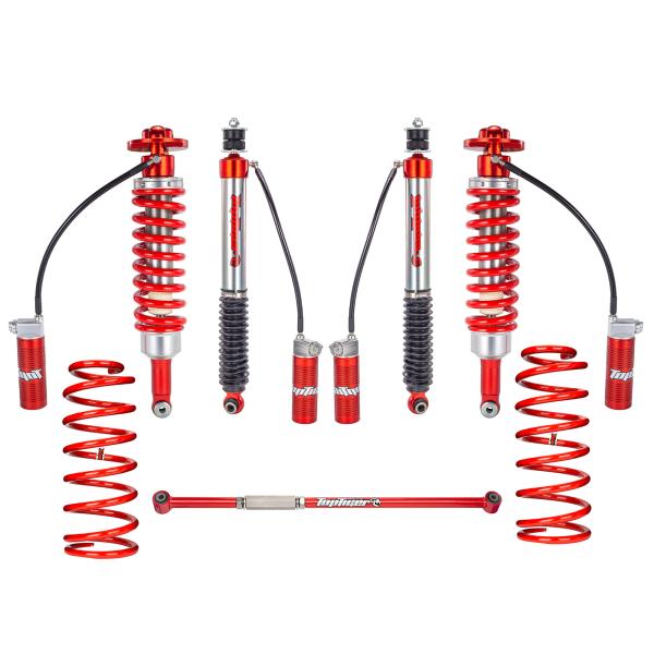 Coil Spring Remote Reservoir Shock Absorber Monotube For TOYOTA Proda 120