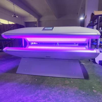 2025 Lying Down Home Tanning Bed Booth Taning Machine Solarium Sunbed For Skin Tanning UV Tanning Machine Whole Sale Commercial Sunless Sunbed Standing Solarium for Tanning Salon Beauty Equipment.
