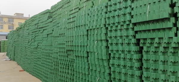 38mm Height Green HDPE Plastic Planting Grass Paver Grid for Parking Lot and Driveway