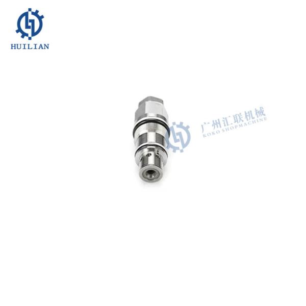 Partes de válvula de controlo hidráulico de aço Doosan DH55 DH60-7 válvula de alívio de escavadeira