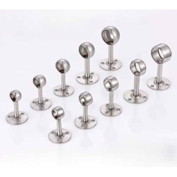 Advanced Grade Wardrobe-tube Clothes Hanging Pole Aluminum Alloy Bathroom Wardrobe Chrome Pipe