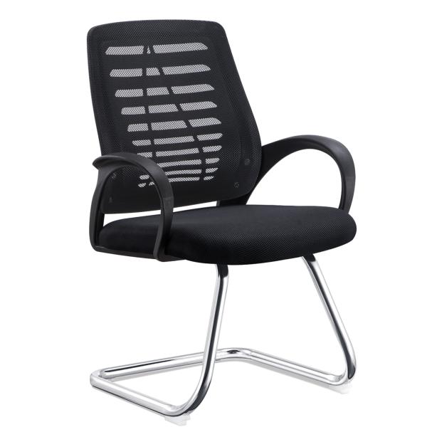 All Mesh Heavy Duty Reception Chairs , Counter Height Office Chairs PU Cover