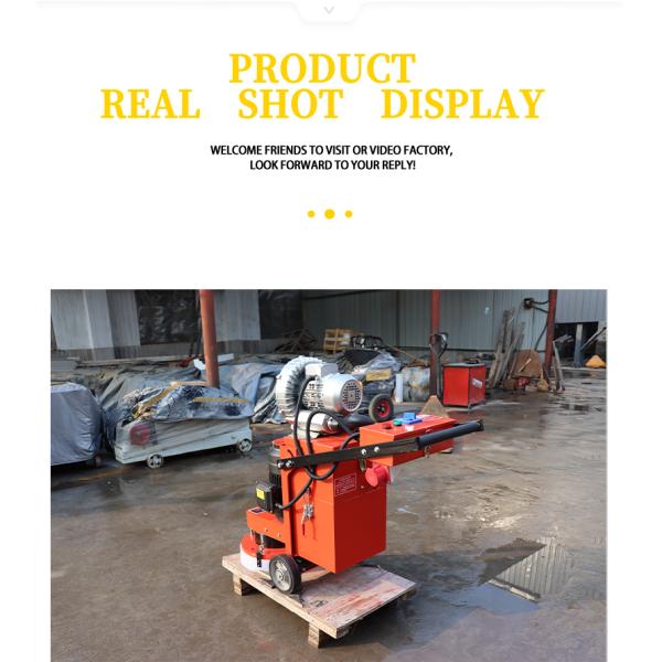 Hand Push Concrete Grinder Planetary Single Disc Floor Grinding Polishing Machine