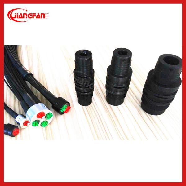 Aluminum Alloy / POM Buffer Tube Fan Out Kit 2 core 3.0mm 7mm Cable Dia Fiber