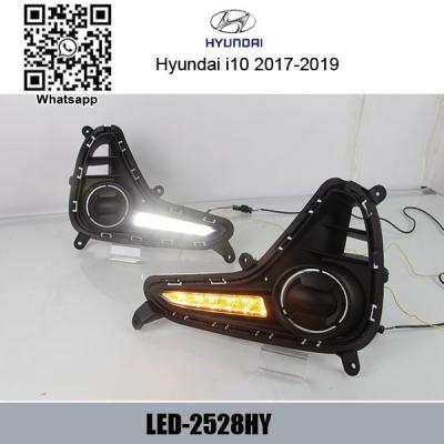 Hyundai i10 LED cree DRL daytime running lights driving daylight factory