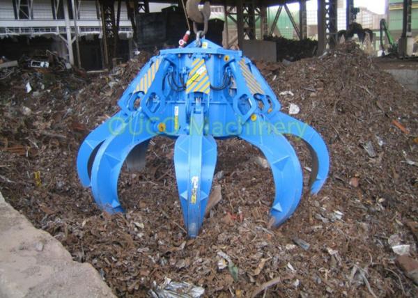 Noiseless Industrial Grapple Bucket Orange Peel Style Good Penetration Capability