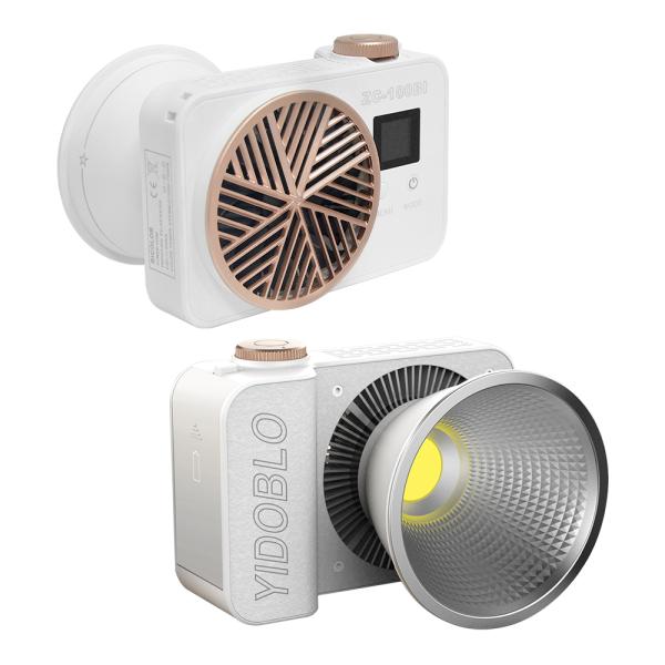 100W handheld can be matched with a handle long battery life cold and warm light suitable for outdoor photography fill light