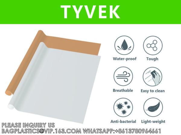 Dupont Tyvek Cosmetic Bag Travel Lightweight Tyvek Makeup Bag Pouch, handle bag, handybag, tote bag, grocery shopper
