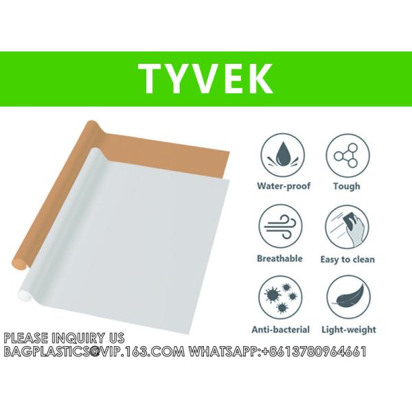 Dupont Tyvek Cosmetic Bag Travel Lightweight Tyvek Makeup Bag Pouch, handle bag, handybag, tote bag, grocery shopper