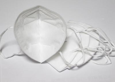 Industrial 3 Ply Non Woven Face Mask With Elastic Earloop Anti Splash