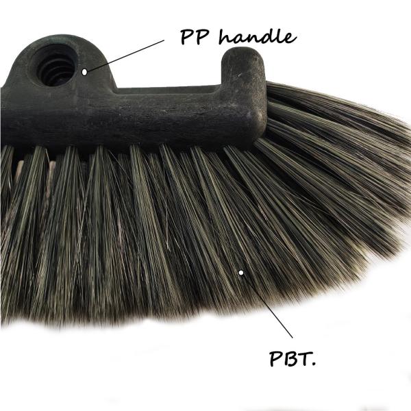 Hog Hair Car Cleaning Brushes 34cm Eco Friendly PBT PP Handle