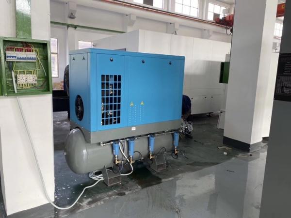 Automatic Combined 15 Hp Rotary Screw Compressor 232psi Integrated Air Compressor