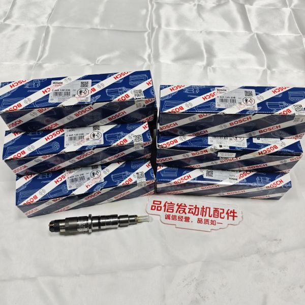 BosehS 6D114 PC300-8 Engine Fuel Injector with High Precision Machining and Corrosion Resistance for Excavators