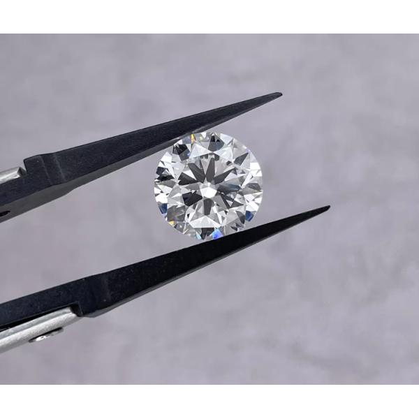 0.5ct 1ct 1.5ct 2ct 3ct Белый свободный мойсанитовый бриллиант HPHT CVD Лабораторный взрослый бриллиант
