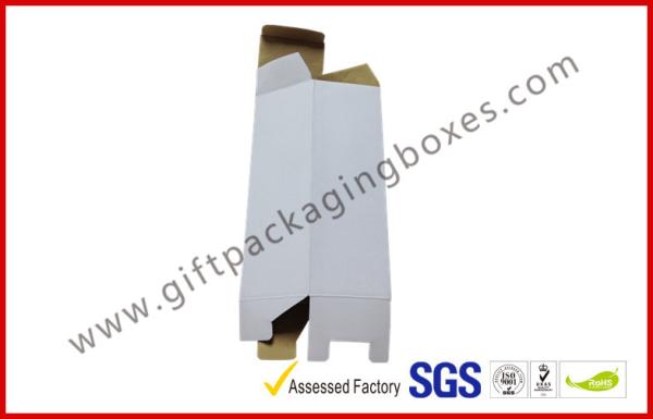 E Flute Custom Cup Corrugated Paper Box , White / Brown Carton Packing Boxes in Market