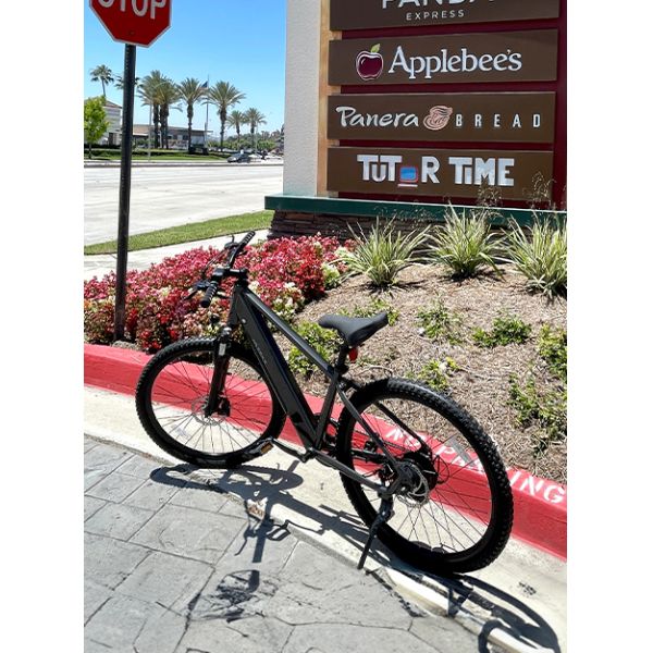 C622 Men's 36V Electric City E-Bike 26-Inch Road Bike 7 Speed 500W Brushless Smart Sensor Features Carbon Fibre Lithium Battery
