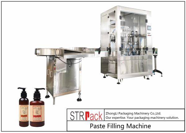 equipamento de enchimento da loção da precisão 500-2500ml alta com tanque de aço inoxidável