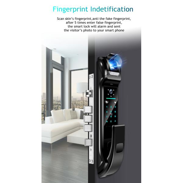Fingerprint Push Pull Smart Door Lock