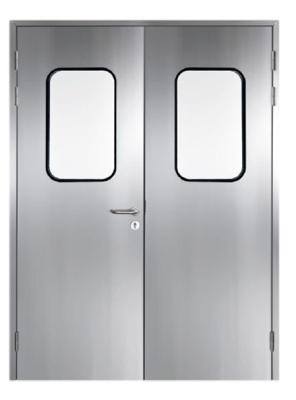 304 SS GMP Laboratory Doors Outswing Entry Doors And Windows For Pharma Hygiene Control