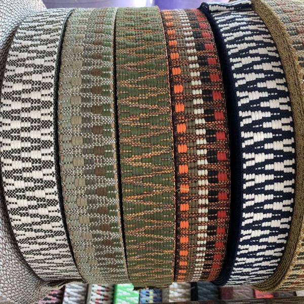 PP PU Spandex Cotton Eco Friendly Webbing 10mm 20mm 25mm 40mm