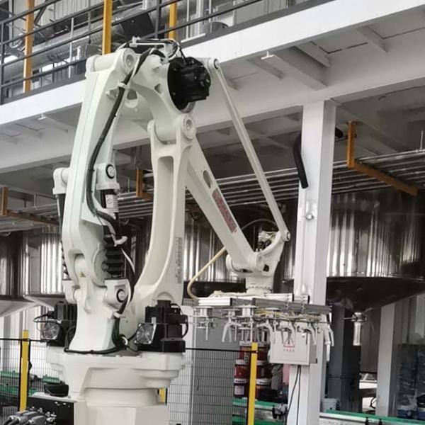 The Original Manufacturer Of The Fully Automatic Palletizing Robot For Food Factories, Which Automatically Palletizes Cartons To Pallets