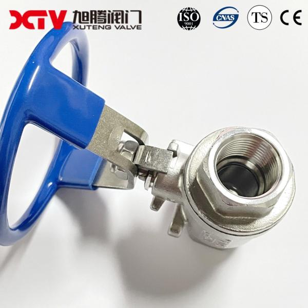 Acid Media Manual 2PC Ball Valve with Locking Devices Tested to GB/T13927 Standard