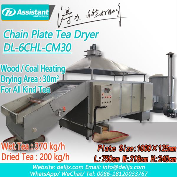 8-Layer DL-6CHL-CM30 Gasoline Motorcycle Tea Leaf Dryer for Tea Leaves Drying Process