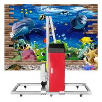 Vertical automático mural das impressoras a jato de tinta 3D do pulverizador da parede de Art Paper House Direct To