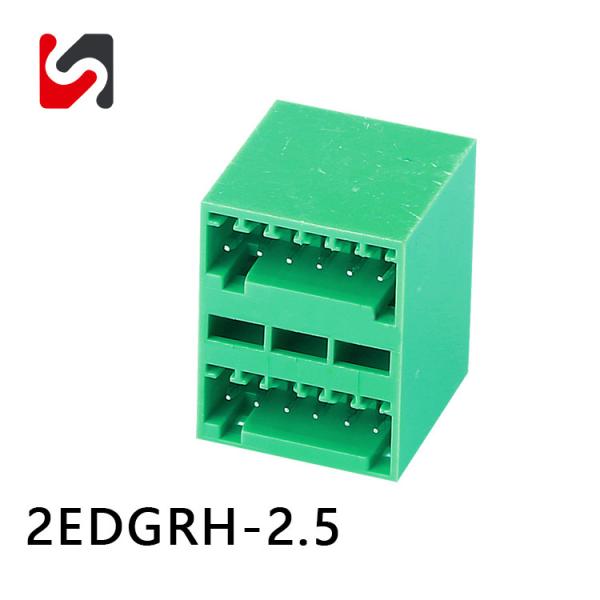 SHANYE BRAND 2EDGRH-2.5 2.5mm pitch Phoenix blocos terminais ligáveis masculino para PCB
