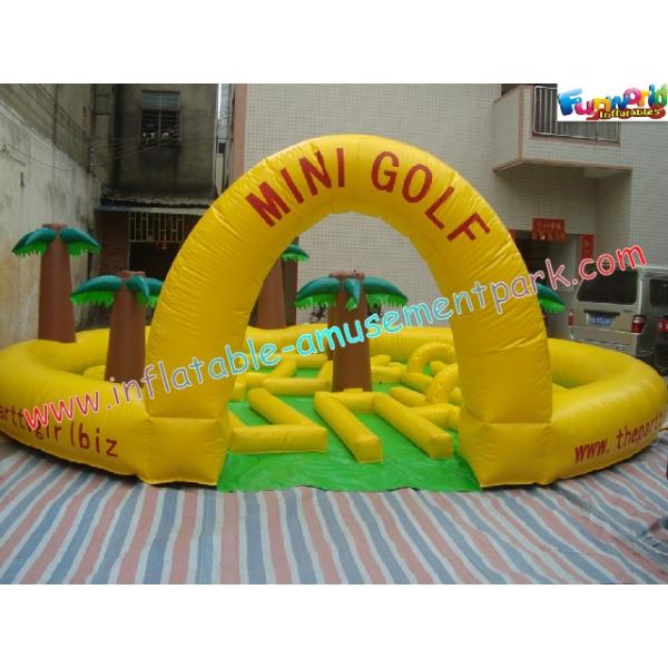 Игры спортов малышей раздувные, миниые раздувные игры гольфа CE/EN14960