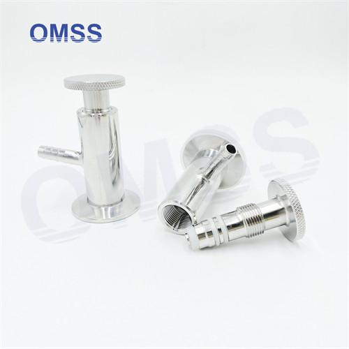 1 Inch Sanitary Sample Valve Stainless Steel Featuring PTFE Sealing For Water Treatment