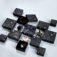 Luxury Paper Jewelry Boxes Offset Printing Necklace Earring Cardboard Gift Packaging Box