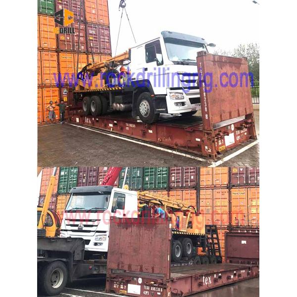 20T Weight Water Well Drilling Machine / Water Borehole Drilling Equipment