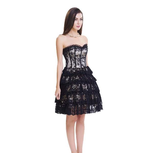 Laço floral dos ossos do cinza 9 mais pechugón e vestido do espartilho com zíper