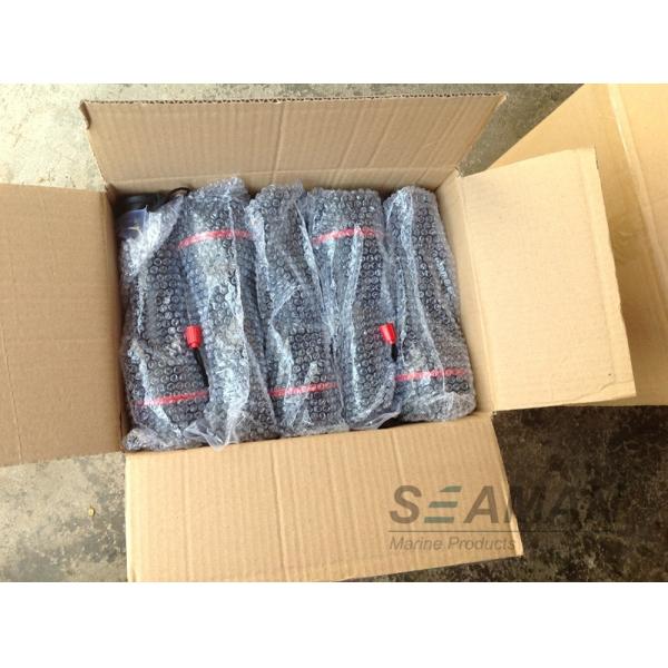 Water Proof Plastic Rubber 3 Led Torch Marine Boat Flashlight Dry Battery