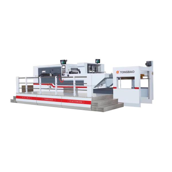 Case Packaging Type Lead Edge Feeder Automatic Die Cutting and Creasing Machine 380V