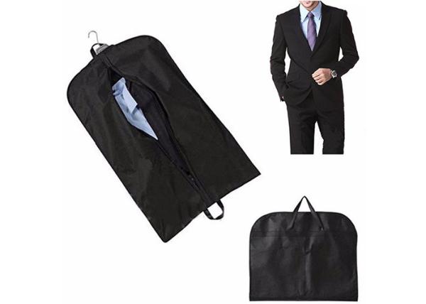 Laminated RPET Suit Garment Bag Waterproof Mens Suit Bag Foldable
