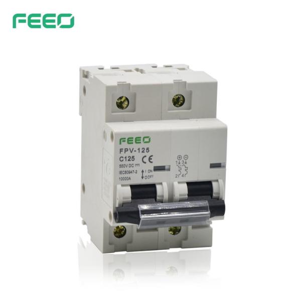High Voltage 800VDC 2P FEEO DC MCB For Solar PV