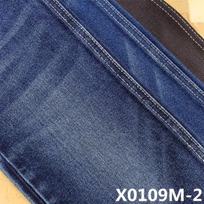 63 poliéster 12oz do algodão 33 que Sanforizing o material elástico das calças de brim de Repreve