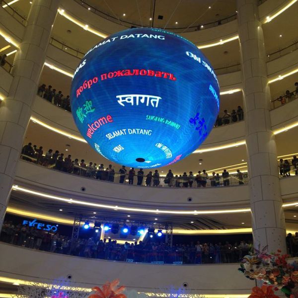 Rubber Module Soft Led Screen , Flexible Led Panel Video Screen For Easy Maintenance