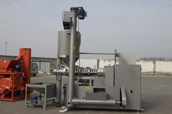 linha imprensa fria da máquina da imprensa de óleo do fruto da palma da máquina do moinho de óleo do amendoim 600kg/hr