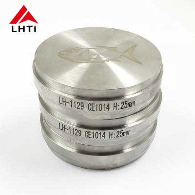 Disco dental de trituração do titânio de ASTM F136 com came do Cad