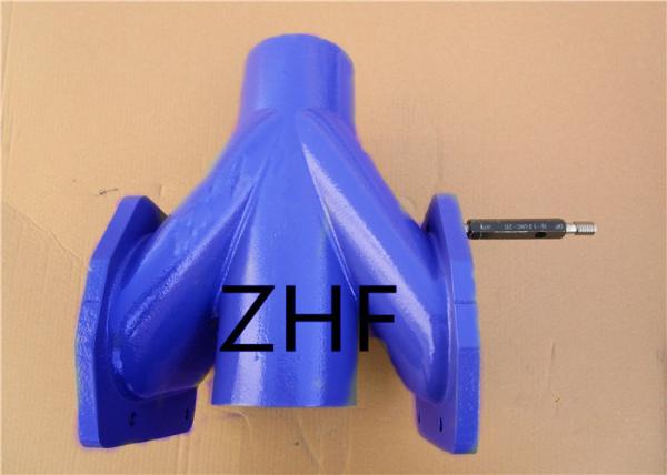 Industrial Ductile Iron Pipe Connections Customized Size And Colors